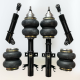 Complete airride set VW Transporter T5, T6, T6.1 BC bassed