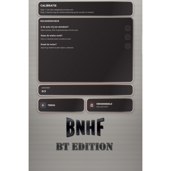 BNHF BT Edition Pakket – Airride Management met Bluetooth
