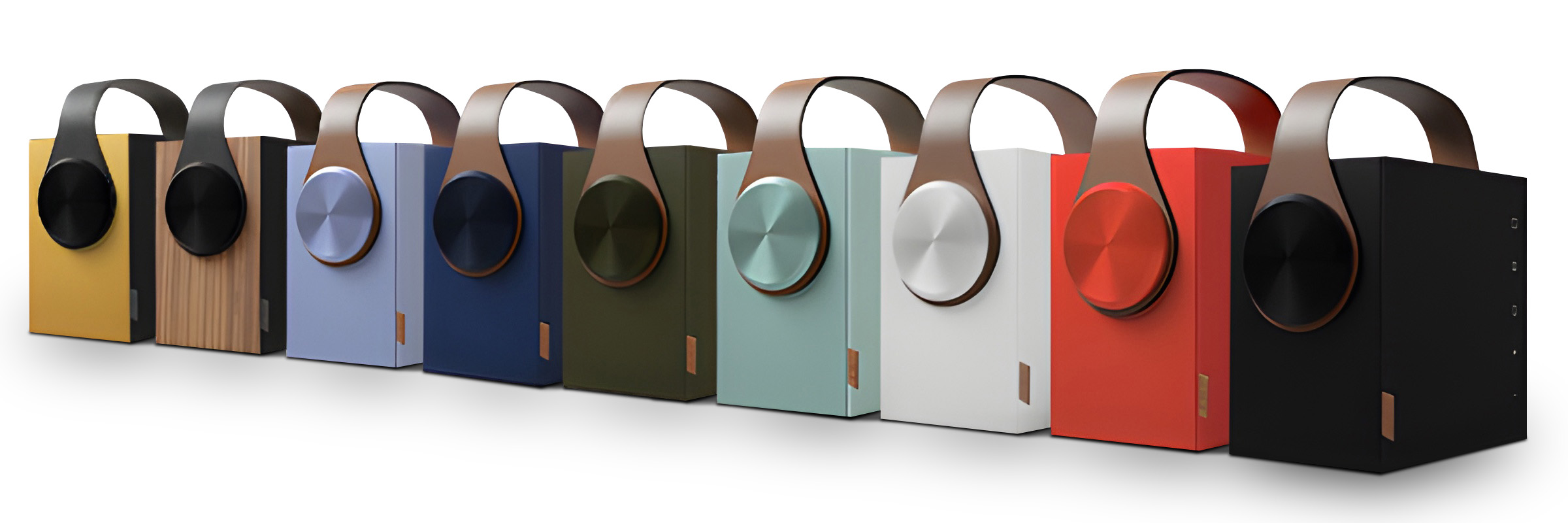 Morel Biggie draagbare Bluetooth-speaker in negen kleuren